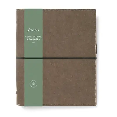 Kroužkový diář 2024 Filofax Eco Essentials A5 - dark walnut