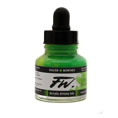 Umělecká akrylová tuš Daler Rowney 29,5 ml - Light Green