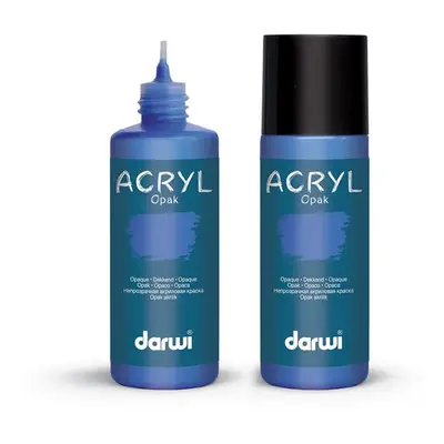 Akrylová barva DARWI ACRYL OPAK 80 ml, primární modrá