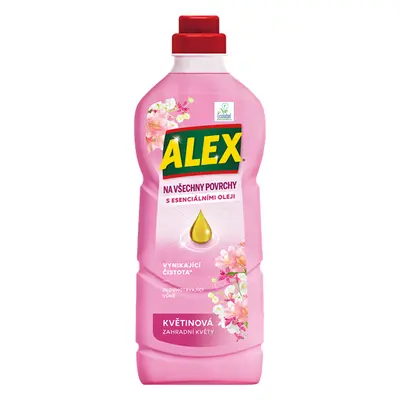 Alex - čistič na všechny povrchy - 1 l - zahradní květy