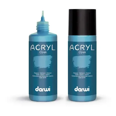 Akrylová barva DARWI ACRYL OPAK 80 ml, tyrkysová