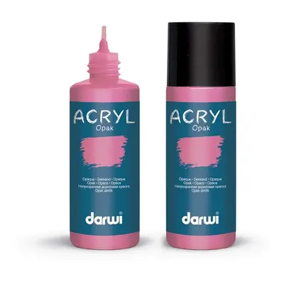 Akrylová barva DARWI ACRYL OPAK 80 ml, růžová