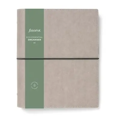 Kroužkový diář 2024 Filofax Eco Essentials A5 - ash grey