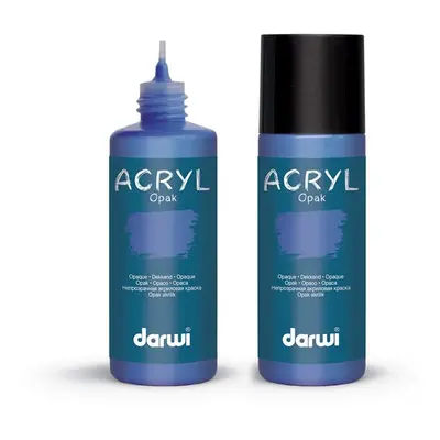 Akrylová barva DARWI ACRYL OPAK 80 ml, tmavě modrá