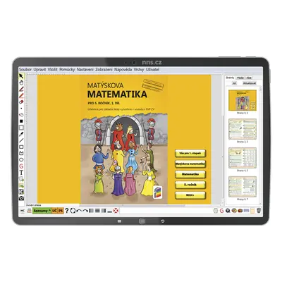 MIUč+ Matýskova matematika, 5. ročník 1., 2. díl a Geometrie – školní multilicence na 1 školní r