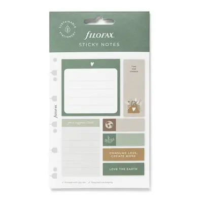 Lepicí bločky Filofax Eco Essentials osobní/A5 - 8 × 20 ks