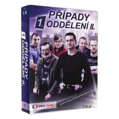 Případy 1. oddělení II. - 8 DVD - neuveden