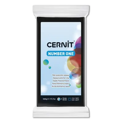 CERNIT Modelovací hmota 500 g - černá