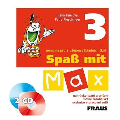 Spass mit Max 3 - audio CD k učebnici a pracovnímu sešitu - Lenčová I., Pleschinger P.