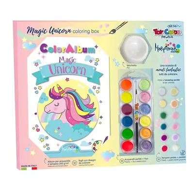 Kreativní sada Toy Color Magic Unicorn coloring box