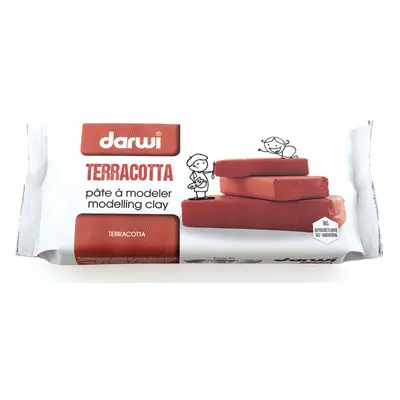 Samotvrdnoucí modelovací hmota DARWI - 1000 g, terakota