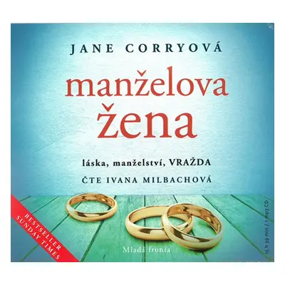 Manželova žena - CDmp3 (Čte Milbachová Ivana) - Corryová Jane