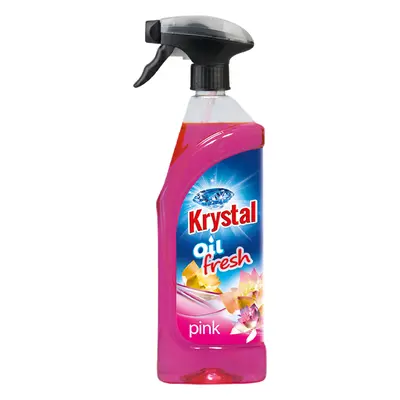 KRYSTAL olejový osvěžovač s rozprašovačem - růžový 750 ml