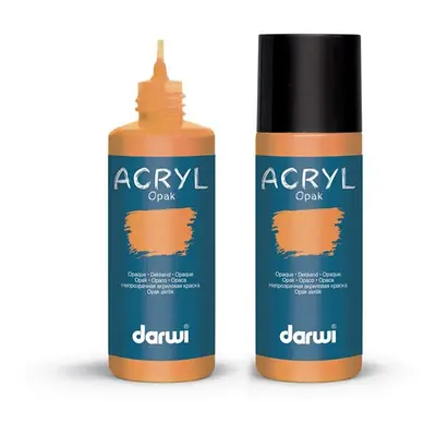 Akrylová barva DARWI ACRYL OPAK 80 ml, oranžová