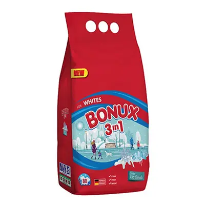 Bonux prací prášek 3v1 Ice fresh - 6 kg (80 dávek)