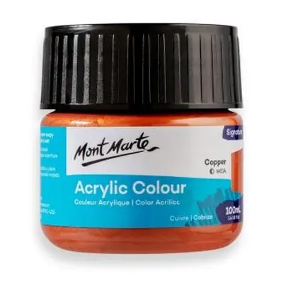 Akrylová barva Mont Marte,100ml, měděná (Copper)