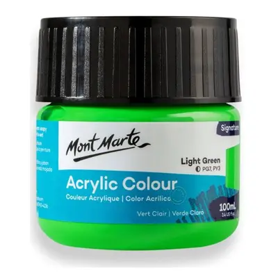 Akrylová barva Mont Marte,100ml, sv. zelená (Light Green)