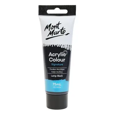 Akrylová barva Mont Marte 75 ml - černá