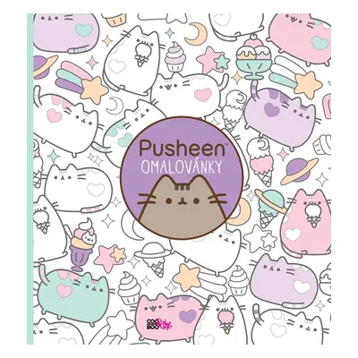 Pusheen - omalovánky - Claire Beltonová