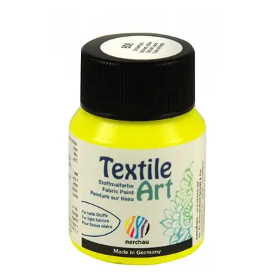 Barva na světlý textil Nerchau, 59 ml - brilantní žlutá