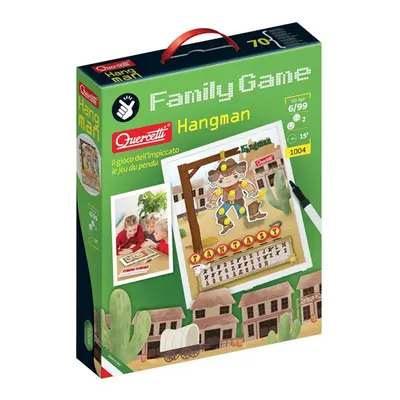 Quercetti Family Game Hangman – společenská hra Oběšenec