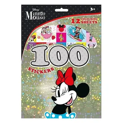 Minnie - 100 samolepek s omalovánkovými listy - neuveden