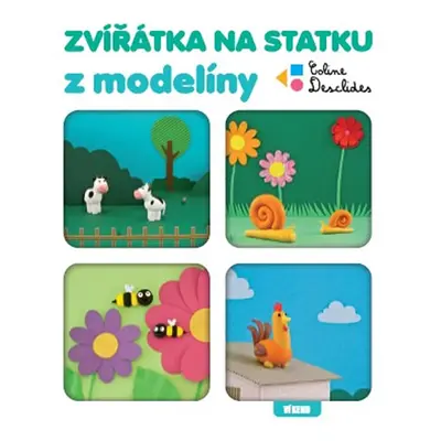 Zvířátka na statku z modelíny - Desclides Coline