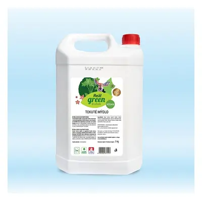 Real green clean - tekuté mýdlo - 5 kg