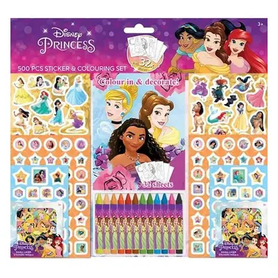 Disney Princezny - Samolepkový set 500 - neuveden