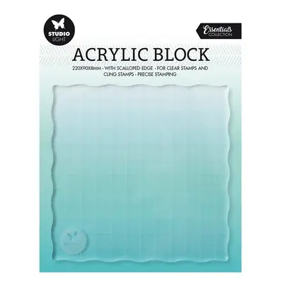 Akrylový blok Studio Light - 12 × 12 cm