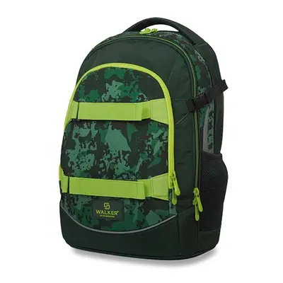 Školní batoh WALKER Fame - Uni Camo Green