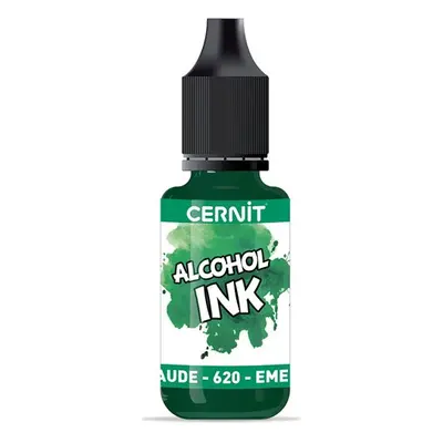 Alkoholový inkoust CERNIT 20 ml - smaragdově zelený