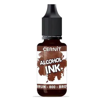 Alkoholový inkoust CERNIT 20 ml - hnědý