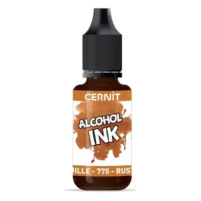 Alkoholový inkoust CERNIT 20 ml - rezavě hnědý