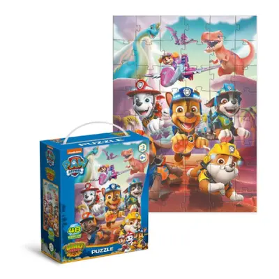 Puzzle Tlapková patrola/ Paw Patrol Záchrana dinosaurů - 48 dílků