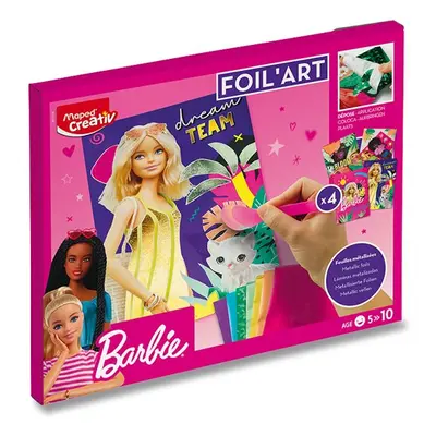 Sada MAPED Creativ Barbie Foil´Art