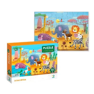 Puzzle Afrika - 60 dílků