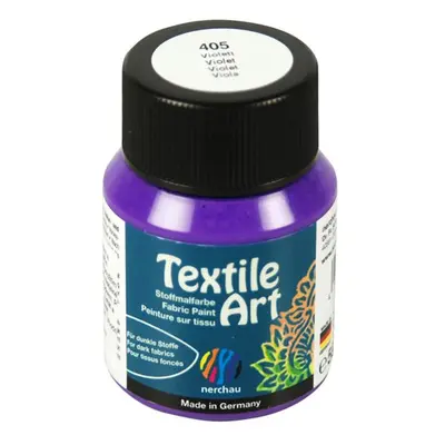 Barva na tmavý textil Nerchau, 59 ml - fialová