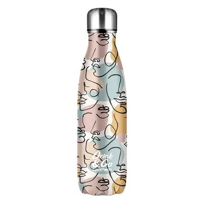 Termoláhev CoolPack 500 ml nerez - Art Deco