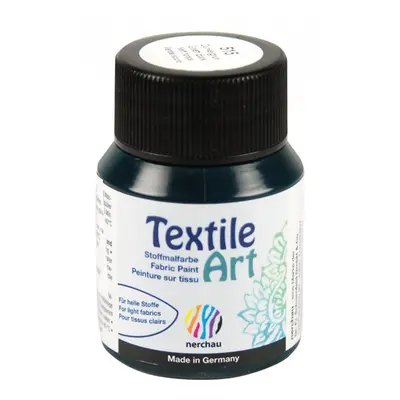 Barva na světlý textil Nerchau, 59 ml - tmavě zelená