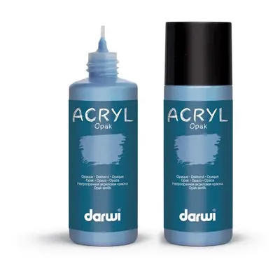 Akrylová barva DARWI ACRYL OPAK 80 ml, modrá šeď