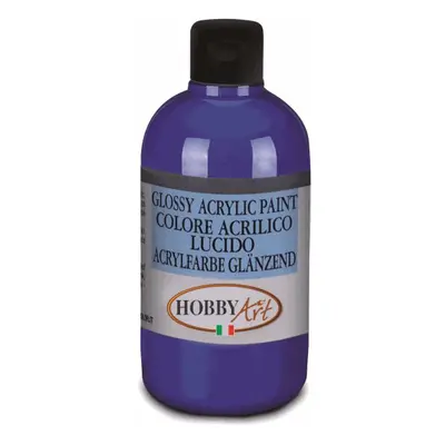 Akrylová barva Hobby Art, lesklá 250 ml - ultramarin