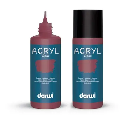 Akrylová barva DARWI ACRYL OPAK 80 ml, vínová červená