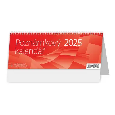 Kalendář stolní 2025 - Poznámkový kalendář OFFICE