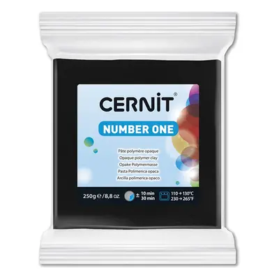 CERNIT Modelovací hmota 250 g - černá