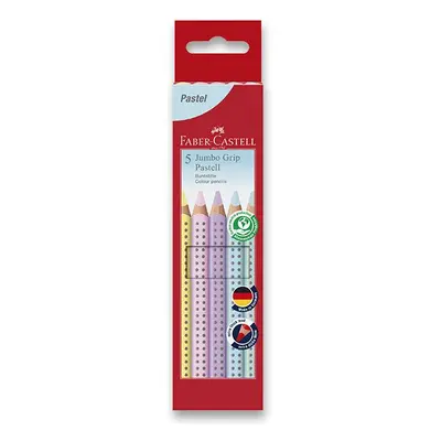 Pastelky Faber-Castell JUMBO GRIP Pastel - 5 barev