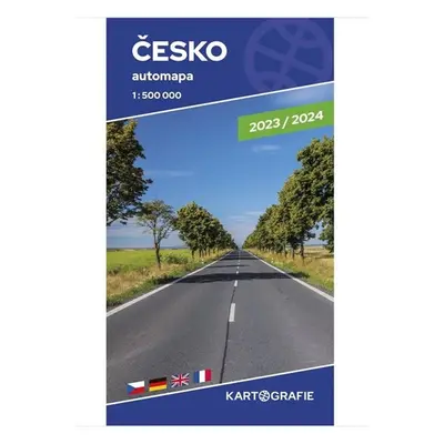 Česko – automapa 2023/2024, 1 : 500 000