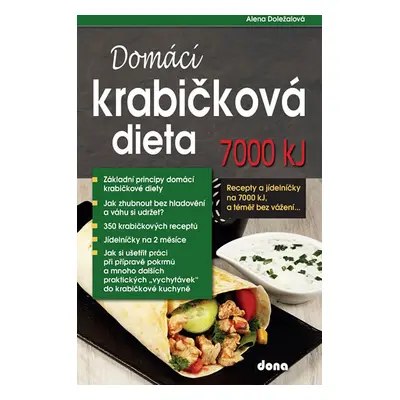 Domácí krabičková dieta 7000 kJ, a téměř bez vážení - Doležalová Alena