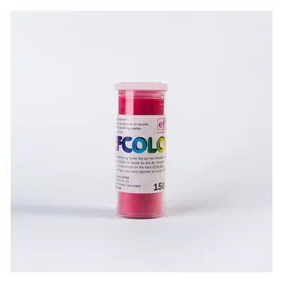 Efcolor - Smaltovací prášek, 10 ml - průhledný červený