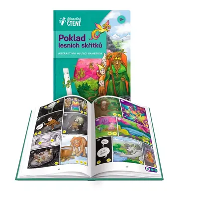 Kouzelné čtení - Poklad lesních skřítků - Gamebook